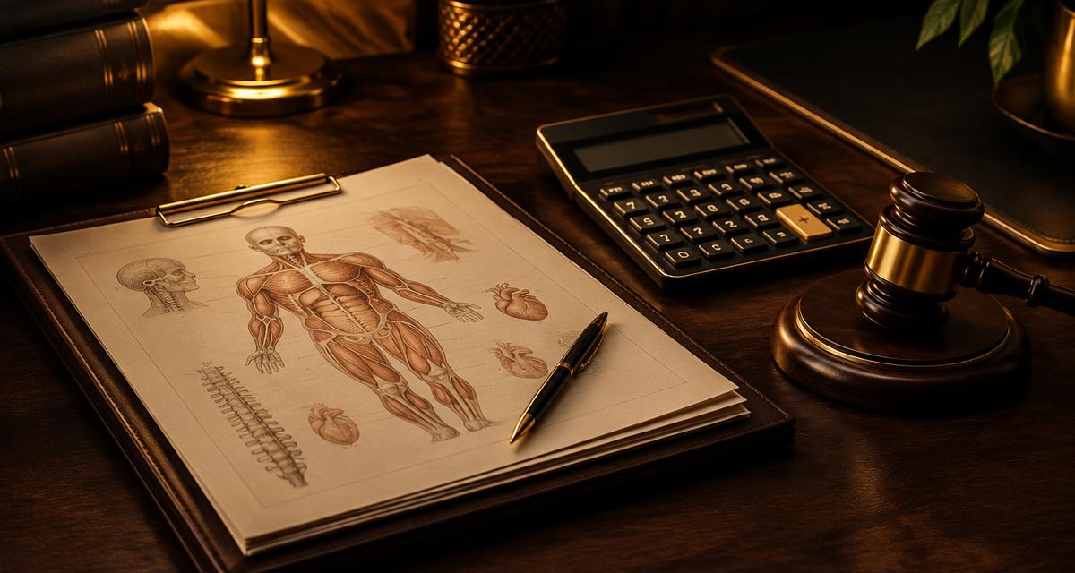 Calcolo del danno biologico: come funzionano le Tabelle di Milano